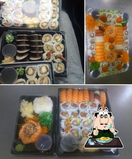 Comida en Deilig Sushi