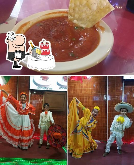 This is the photo showing wedding and dessert at Casa Ocampo Mexican Restaurant & Bar