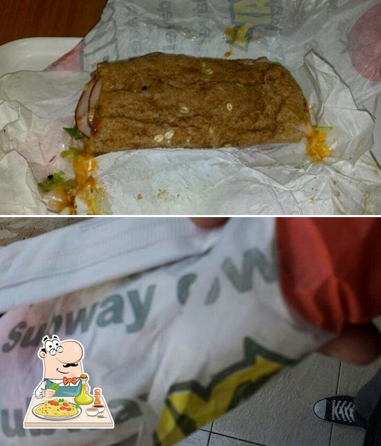 Comida em Subway