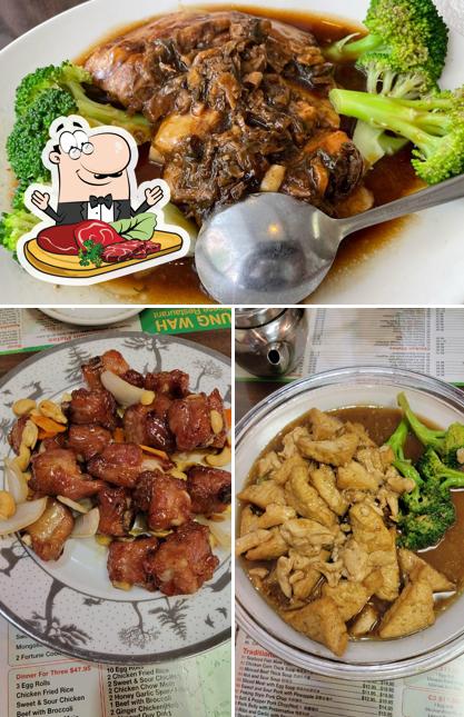 Pick meat dishes at Fung Wah Restaurant Ltd