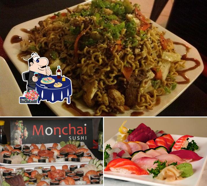 Сашими в "Monchai Sushi"