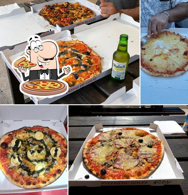 Choisissez des pizzas à Pizza Du Golfe