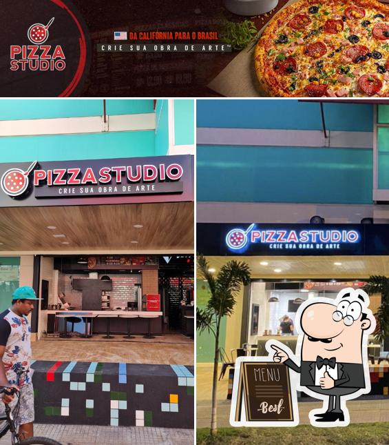 See the pic of Pizza Studio