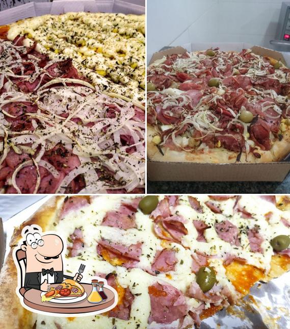 Escolha pizza no Pizzarrão
