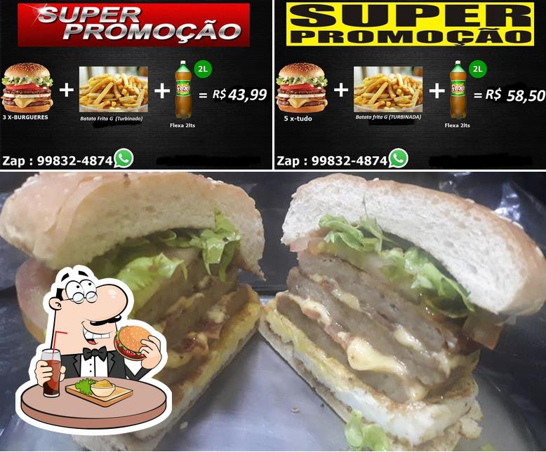 Delicie-se com um hambúrguer no Shalon