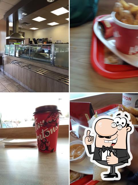 Here's a picture of Tim Hortons