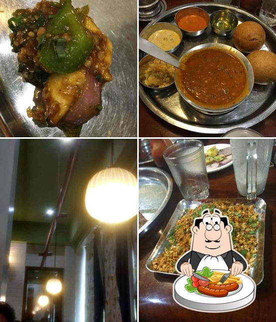 Meals at Sahana Veg Restaurant