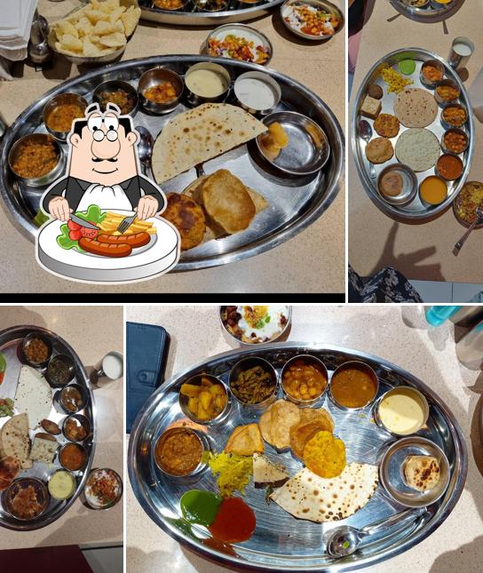 Food at Basundi The Authentic Gujarati Thali & Banquet vasna