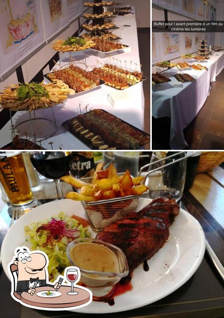 Estas son las imágenes que hay de comida y cerveza en Les Saveurs du Rocher