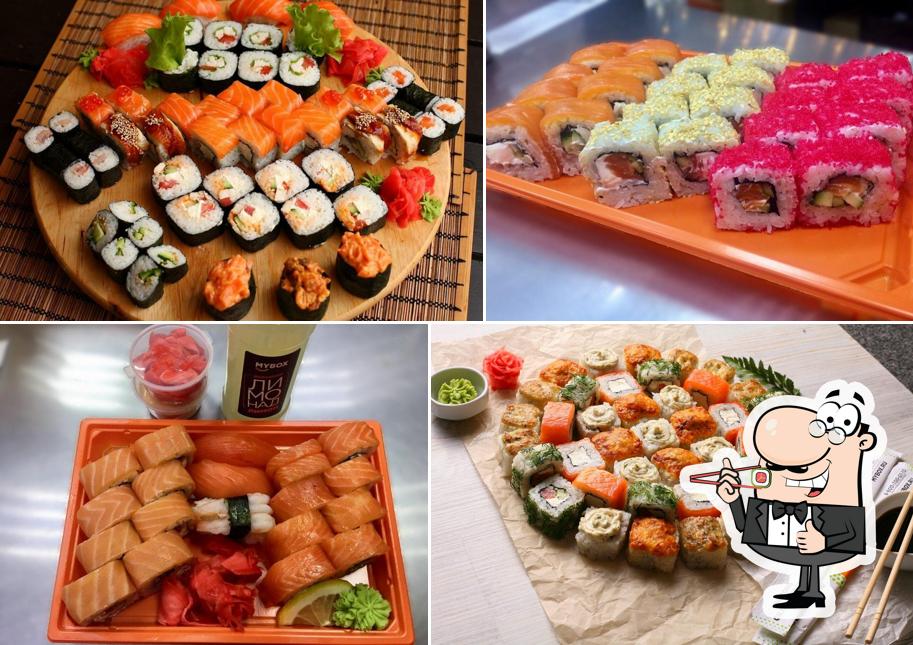 Prenez de nombreuses options de sushi