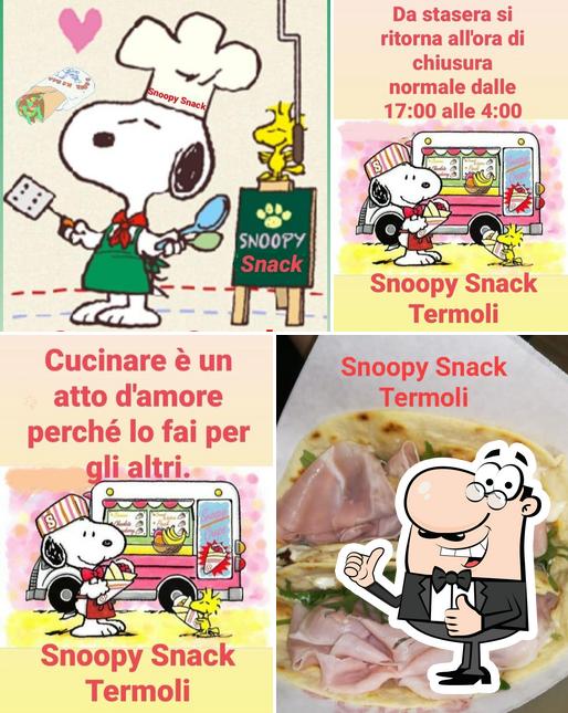 Voici une photo de Snoopy Snack