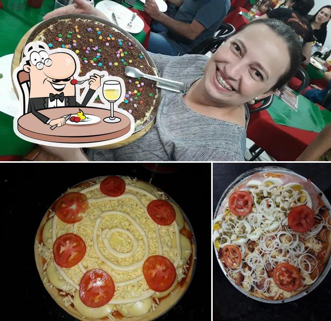 Comida em Bella Pizza