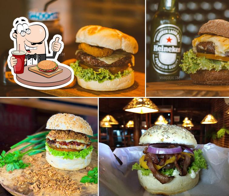 Os hambúrgueres do Guimeme's Grill Burgers irão satisfazer uma variedade de gostos