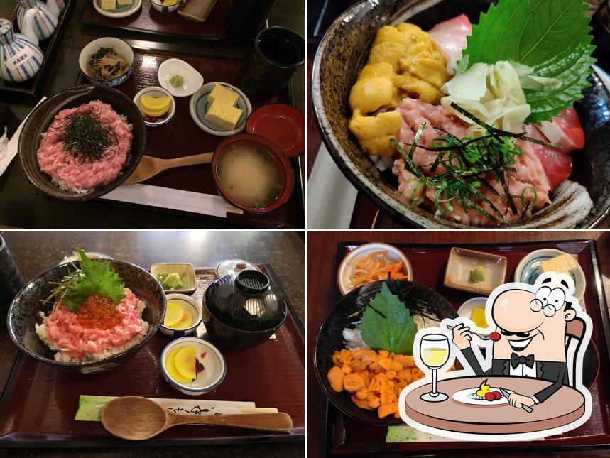 Food at Japanese Restaurant DORAYA