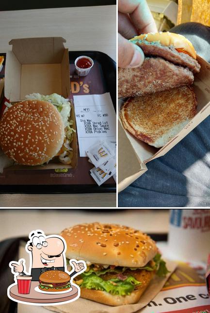 Prueba una hamburguesa en McDonald's