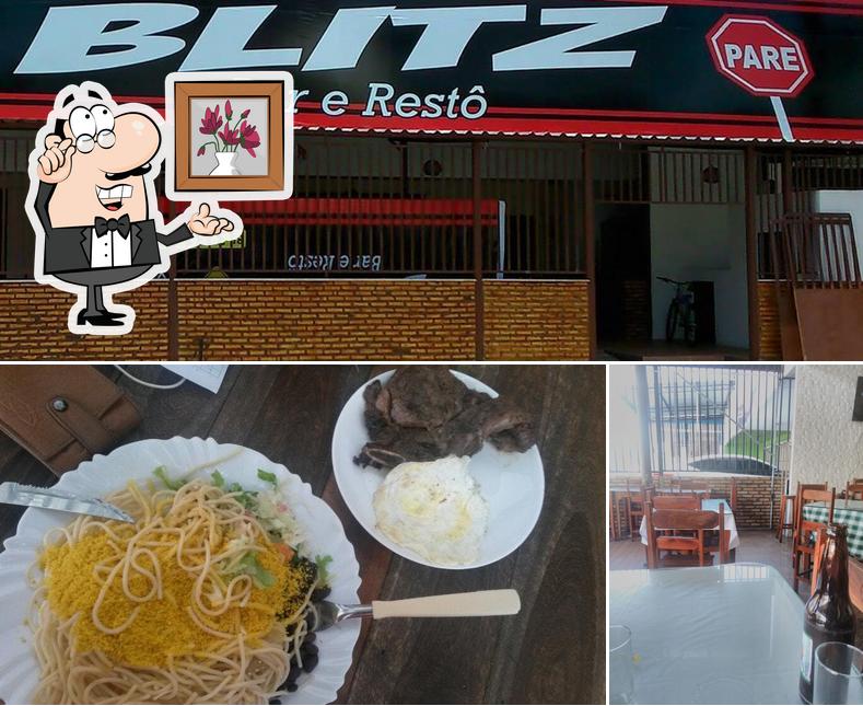 O Blitz Bar e Restô se destaca pelo interior e sobremesa