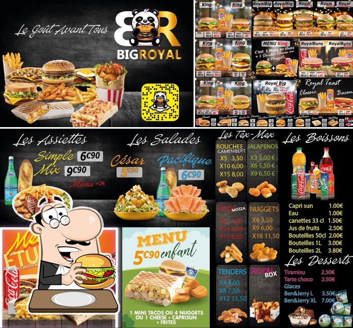 Essayez un hamburger à Big royal