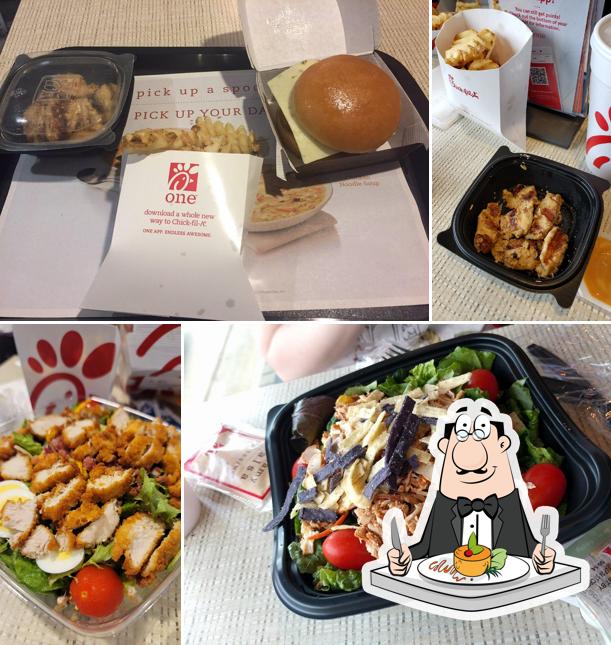 Comida en Chick-fil-A