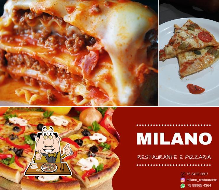 Peça pizza no Milano Pizzaria e Restaurante