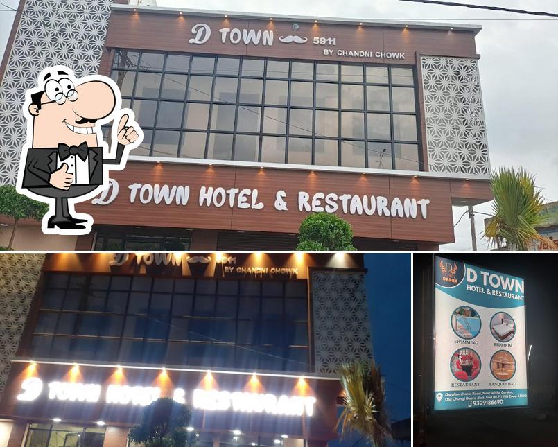 Look at this picture of D town hotel and restaurant Dabra