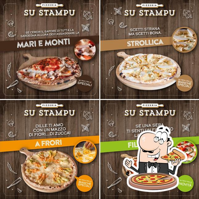 Prenditi una pizza a Su Stampu Pizzeria Pirri