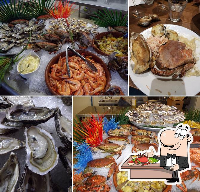 Try out seafood at La Cabane