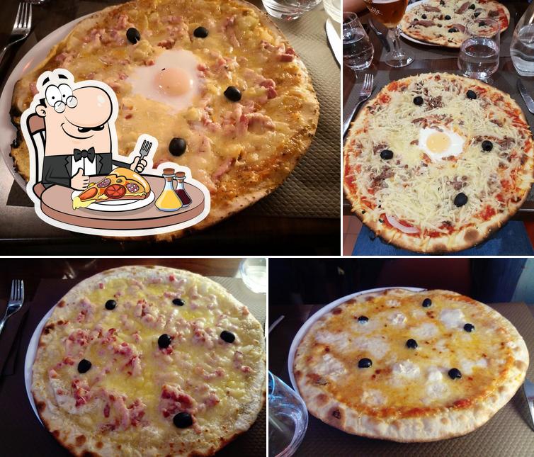 Choisissez des pizzas à La Scala