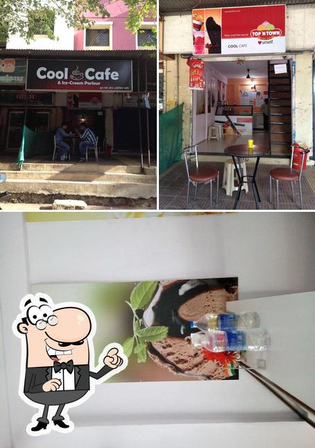 The interior of Cool Cafe