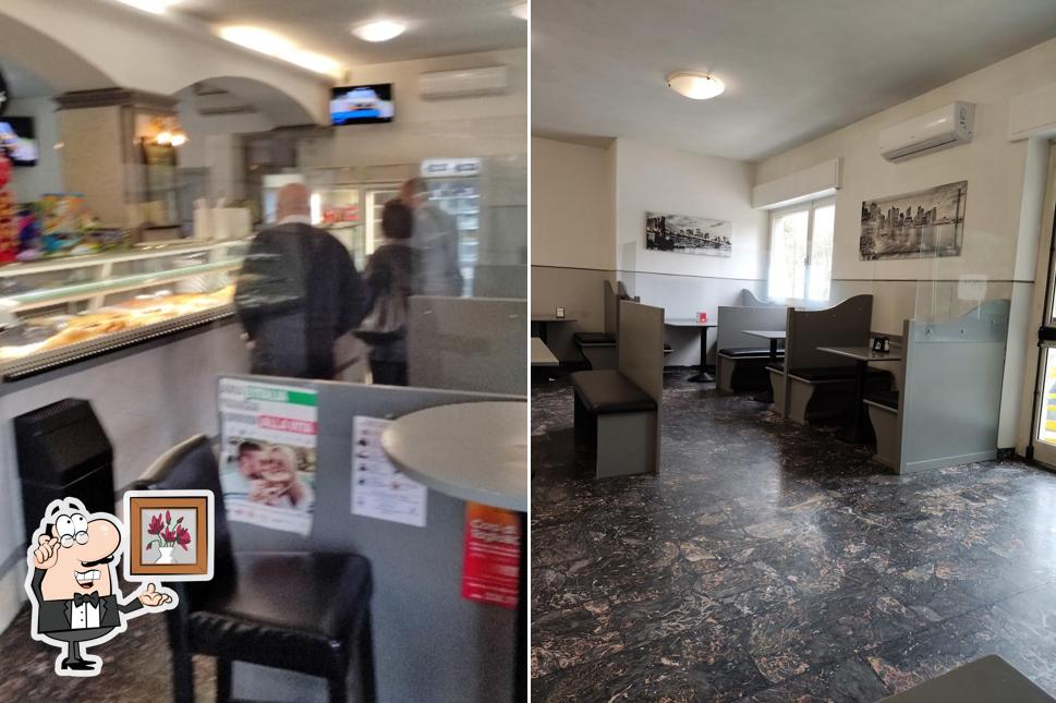 Gli interni di Pasticceria Pizzeria Tavola Calda Moka+