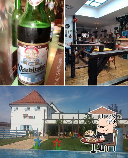 Mira las fotografías que hay de exterior y cerveza en Restoran Santa Maria