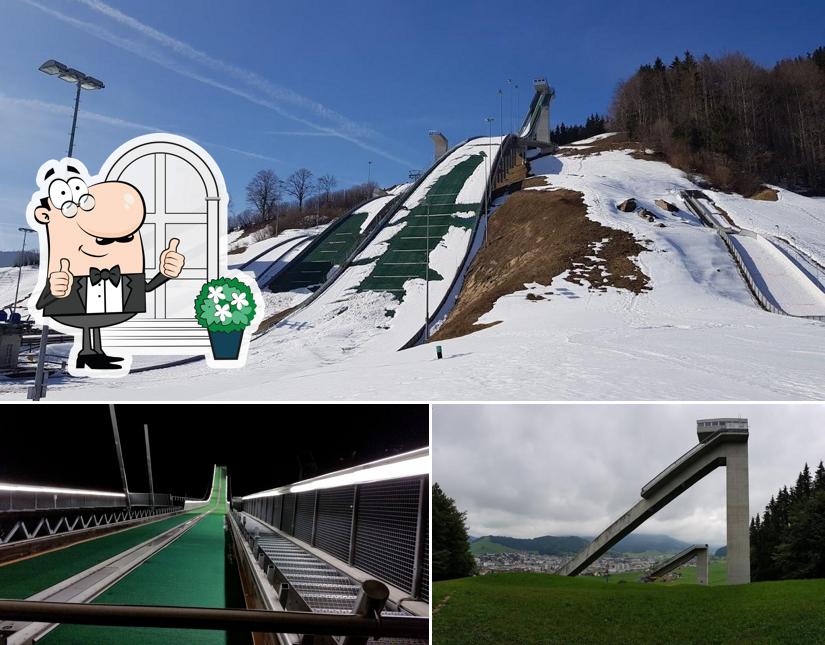 Jetez un coup d’œil à quoi ressemble Schanzen Einsiedeln à l'extérieur