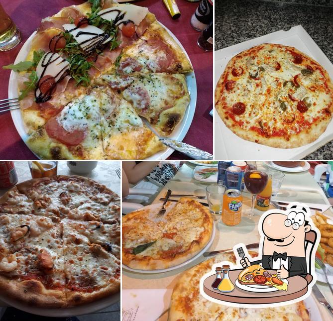 Order pizza at Piccolino Pizzeria