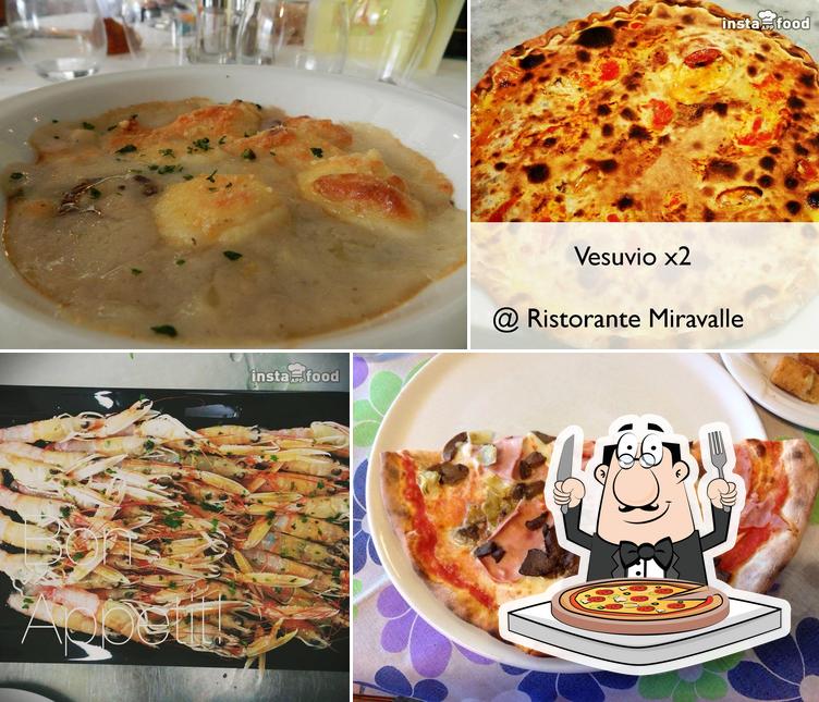 Scegli una pizza a RISTORANTE MIRAVALLE