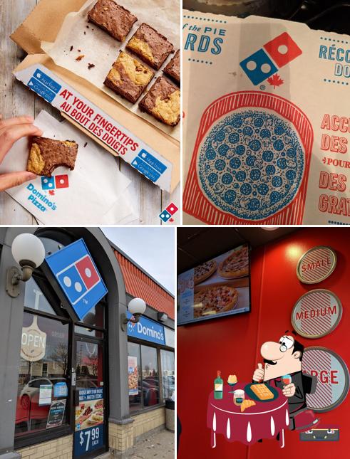 Domino's Pizza sirve distintos postres