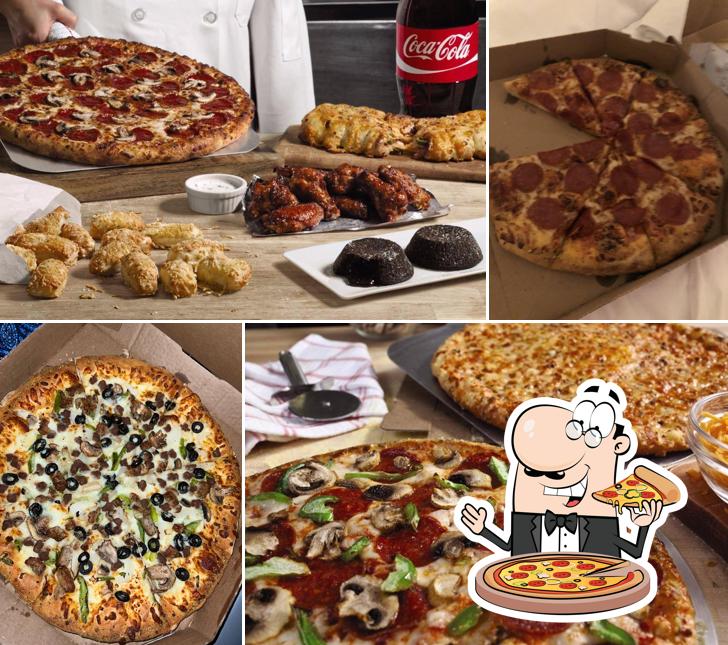 En Domino's Pizza, puedes saborear una pizza
