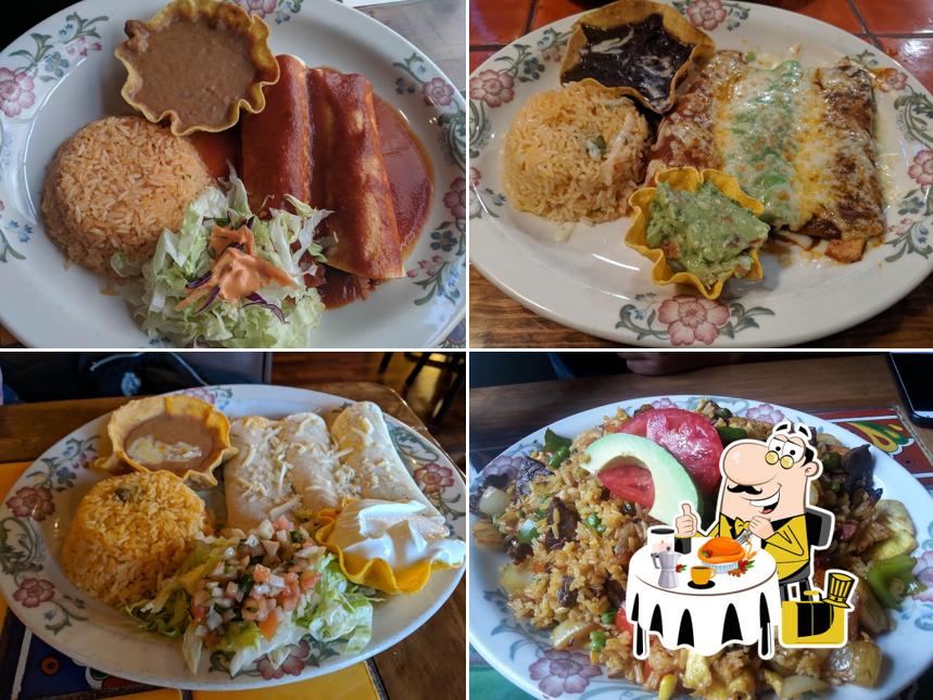 Food at Monterrey Mexican Restaurant