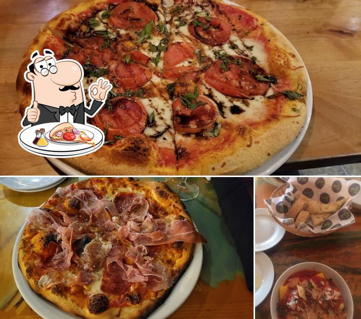 Essayez des pizzas à Di Gusto Wood Fired Pizza, Fresh Pasta & Wine Bar