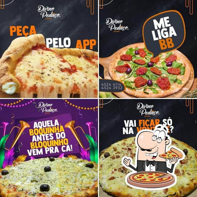 No Divino Pedaço, você pode desfrutar de pizza