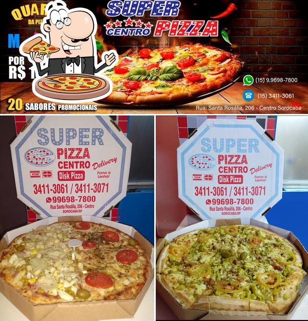 Order pizza at Super pizza Centro