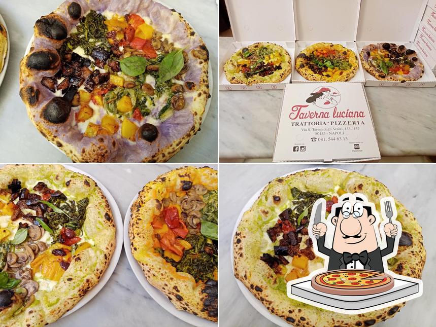 Отведайте пиццу в "Taverna Luciana - Ristorante e pizzeria Cucina Tipica Napoletana"