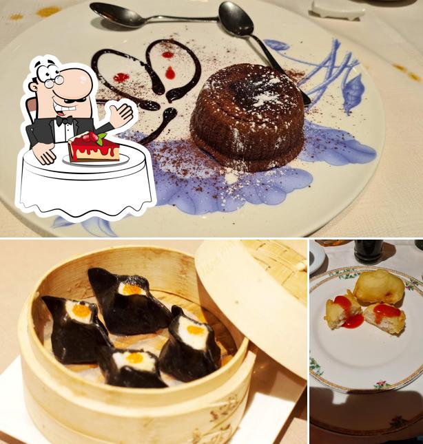 Shangri-la provides a variety of sweet dishes