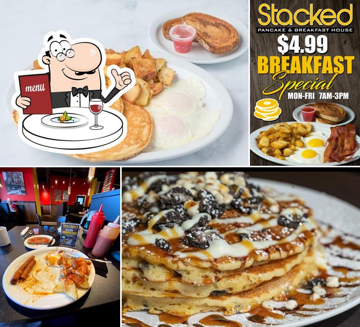 Comida en Stacked Pancake & Breakfast House Barrie North
