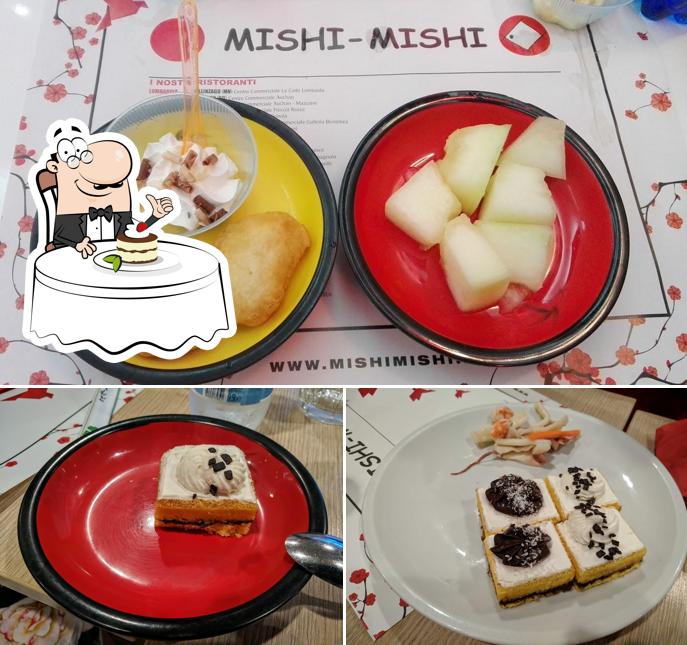 Mishi Mishi bietet eine Mehrzahl von Süßspeisen