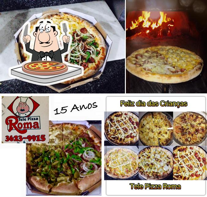 Experimente diferentes variedades de pizza