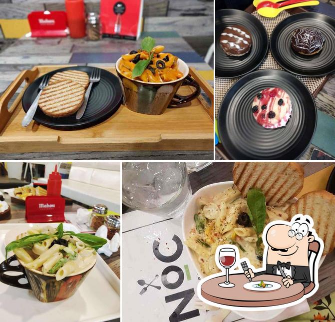 Food at NOC (The No Objection Cafe & Bar)