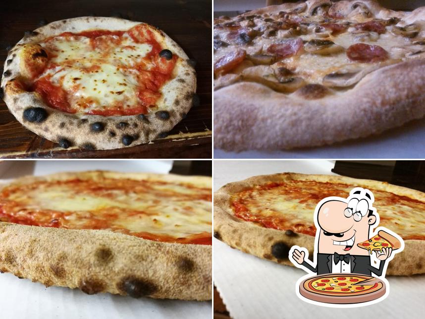 A Pizzeria Fantasy di Cauli Giovanni, puoi ordinare una bella pizza