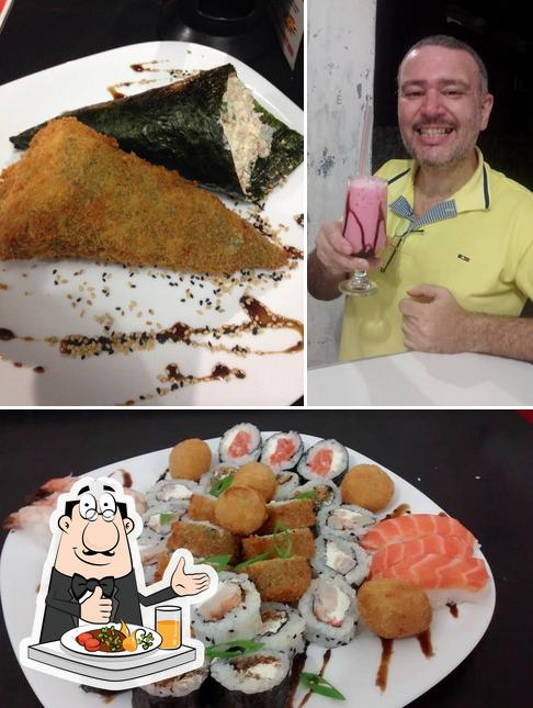 O Kami Sushi E Sashimi se destaca pelo comida e bebida