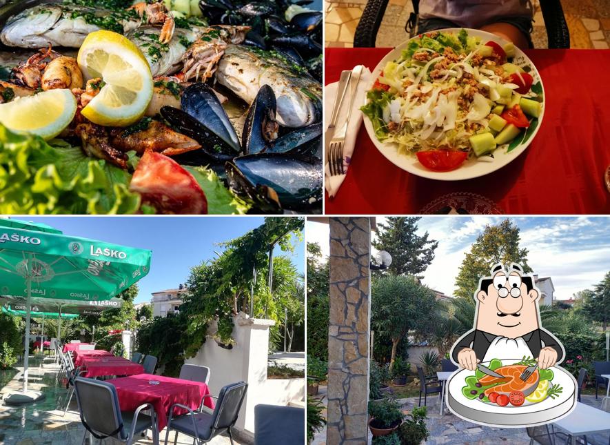 Restoran Barka offre un menu per gli amanti dei piatti di mare