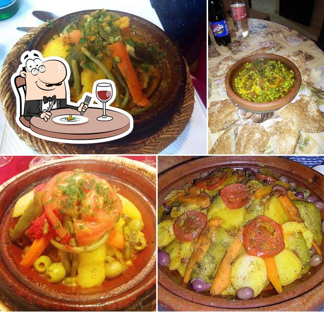 Food at Tagine Berber