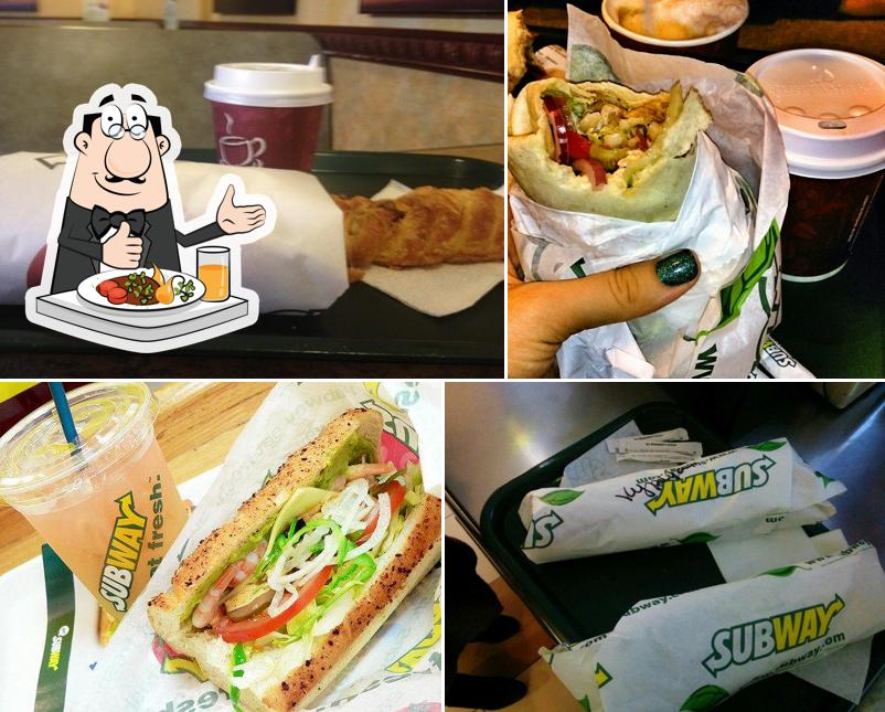 Nourriture à Subway